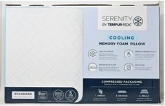 Serenity by tempur-pedics Cooling Memory Foam Pillow Standard Size.