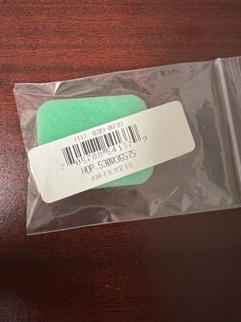 Poulan Part # 530036575 Air Filter Element gallery