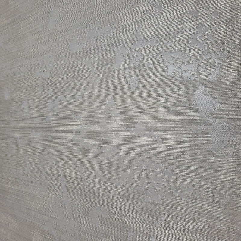 Wallpaper gray silver Metallic Textured Plain faux grass sackcloth plaster lines gallery