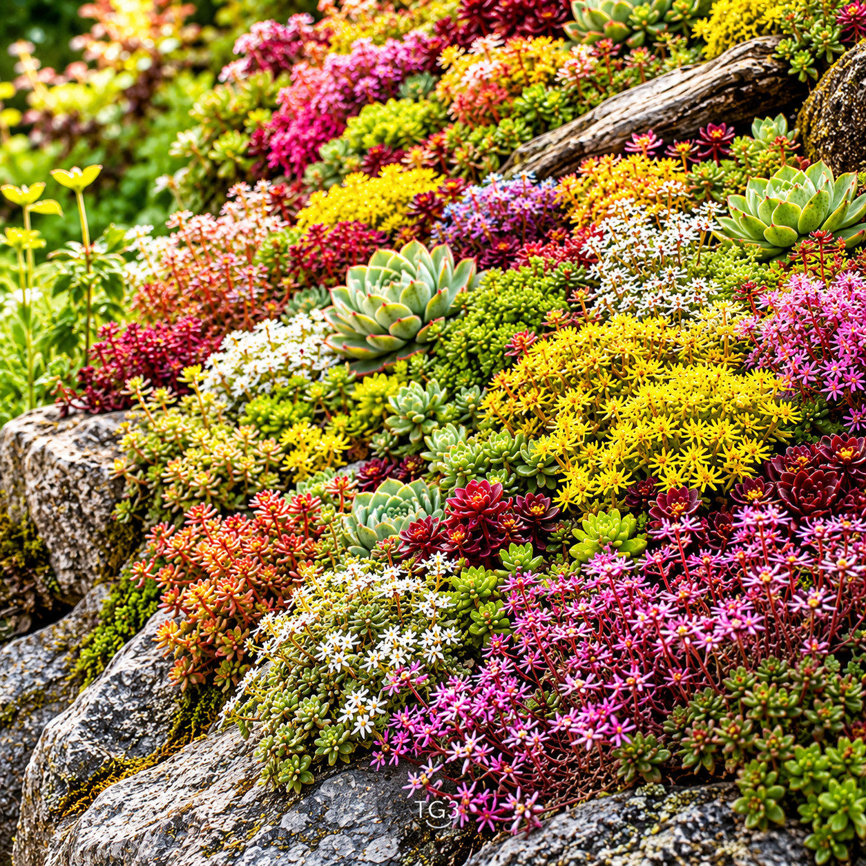 600 SEDUM SEEDS CONTAINER MIX | RARE STONECROP 🌱 DROUGHT TOLERANT GROUND COVER gallery