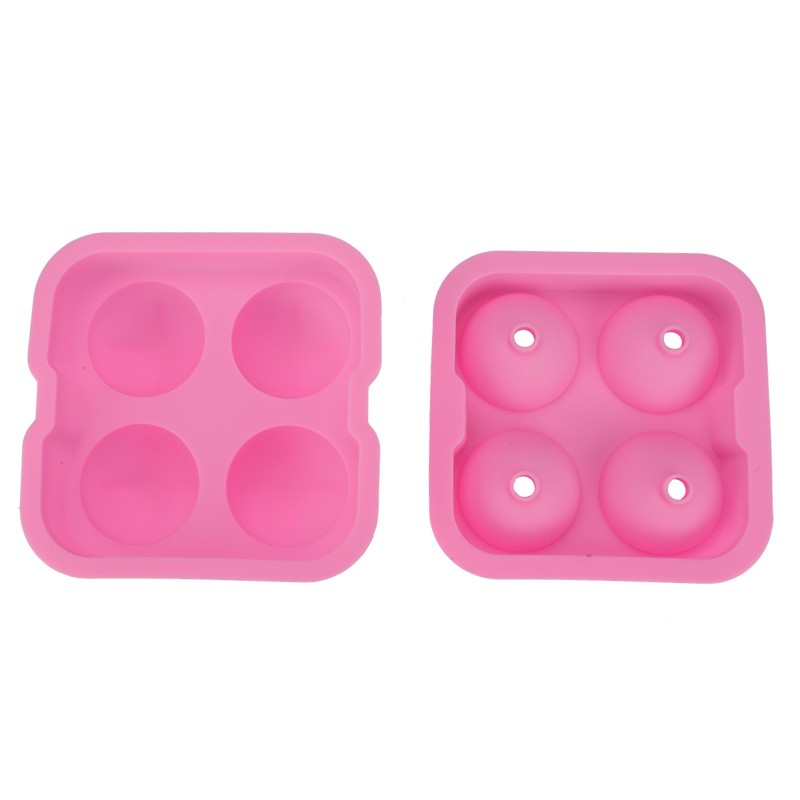 Silicone 3D Ball ICE Cube Tray Maker Round Ball Sphere Mold Whiskey Cocktails gallery