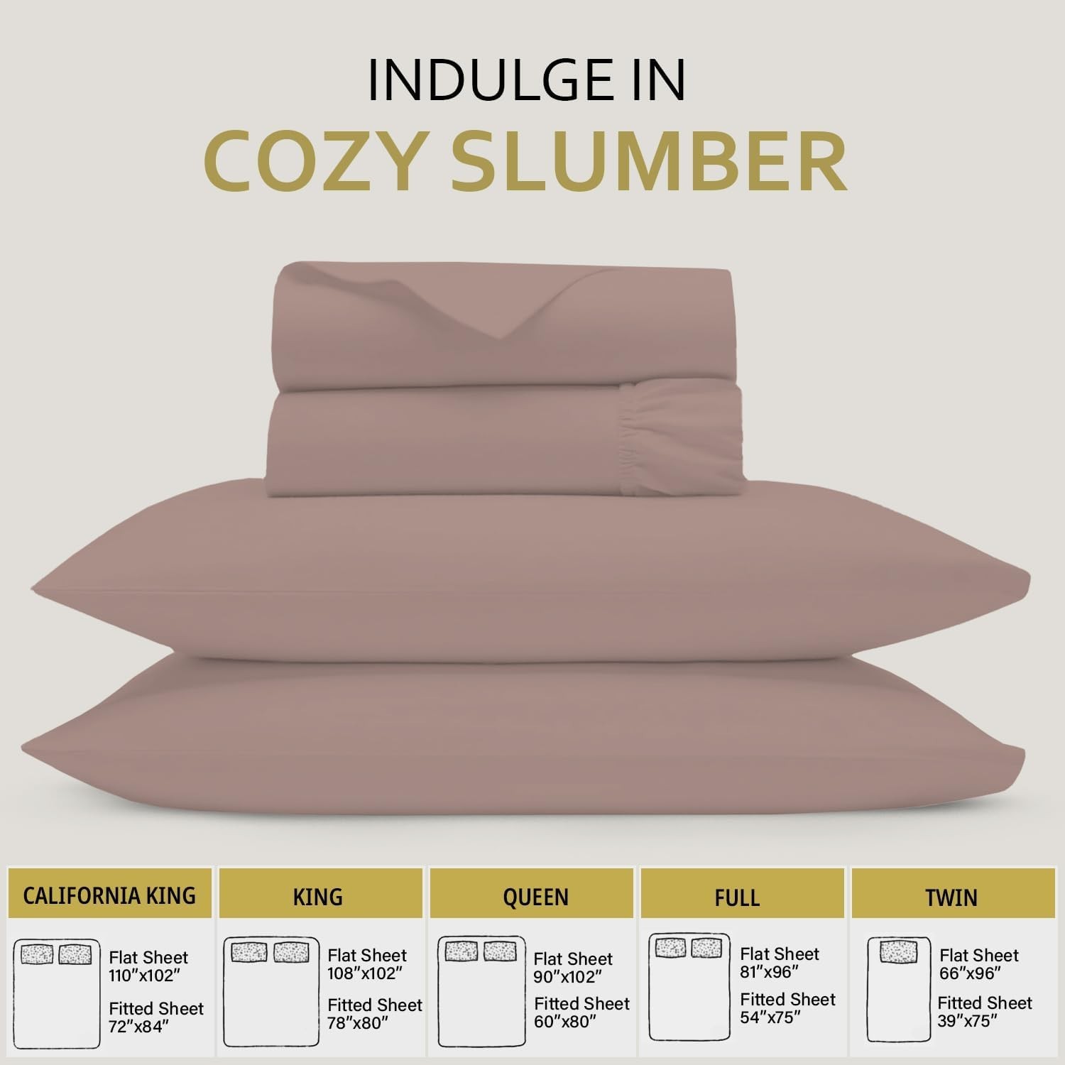 10% Egyptian Cotton Full Size Sheet Set High Thread Count Hotel L gallery