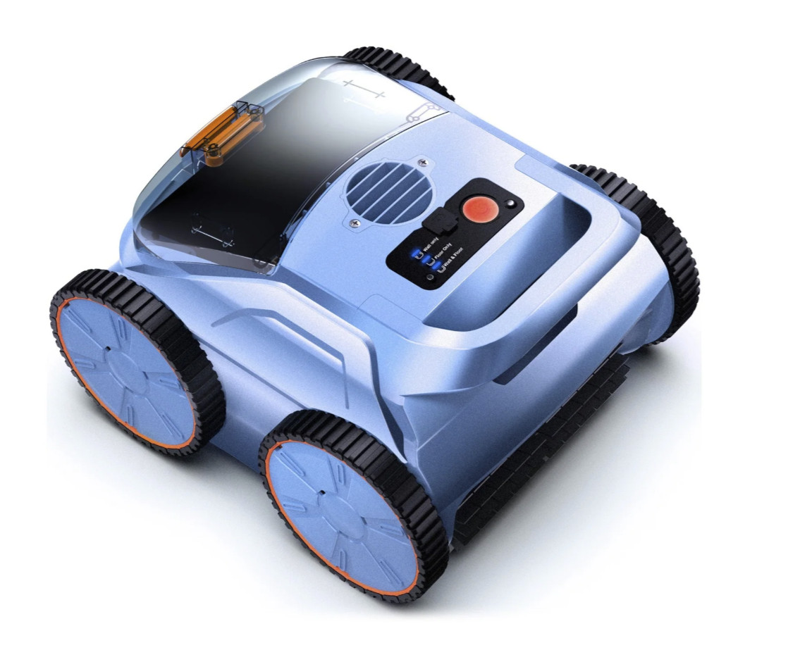 Seauto SAT 20 Robotic Pool Cleaner Pool Vacuum for Inground Pools Wall Climbing gallery