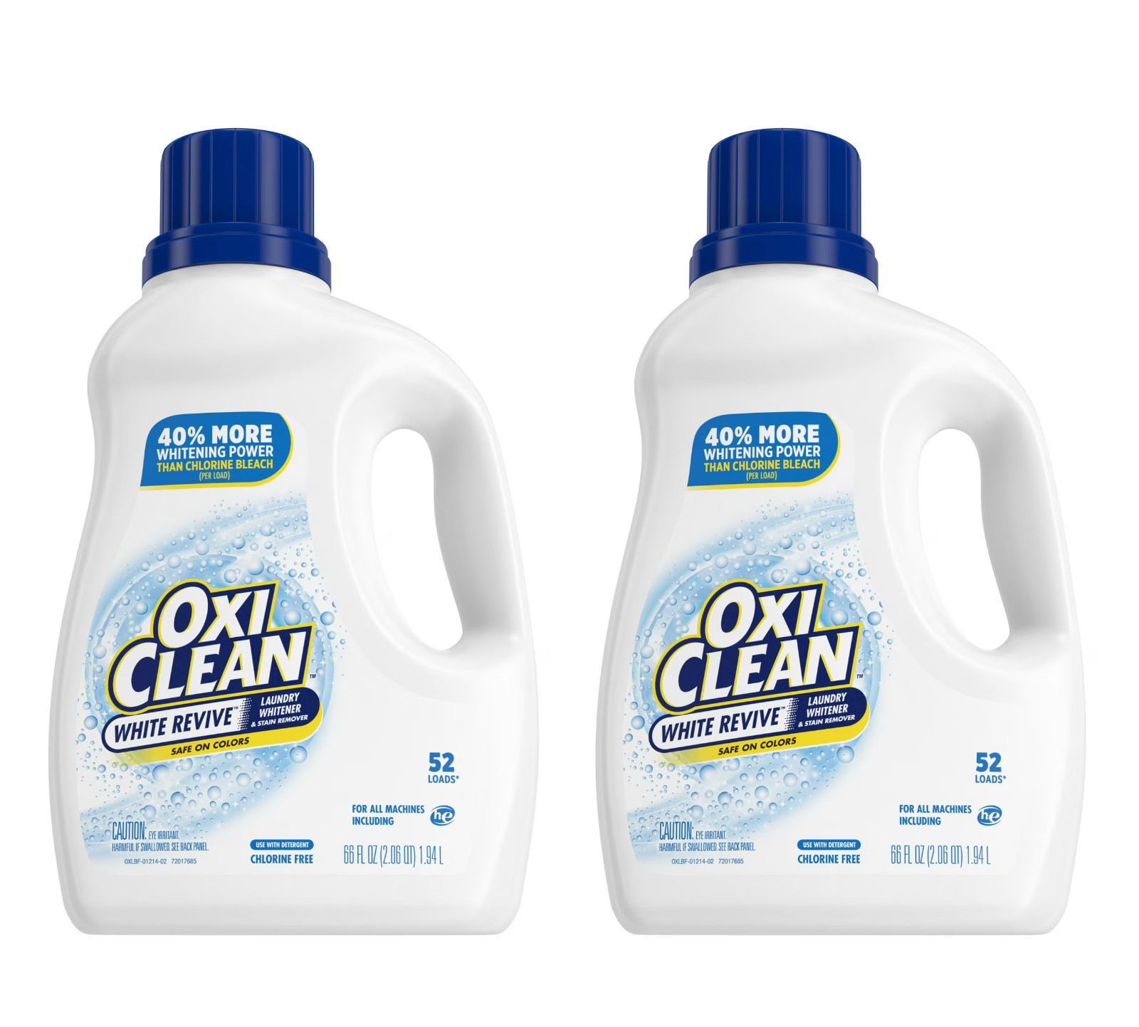 OxiClean White Revive Laundry Whitener and Laundry Stain Remover Liquid,66 fl oz gallery