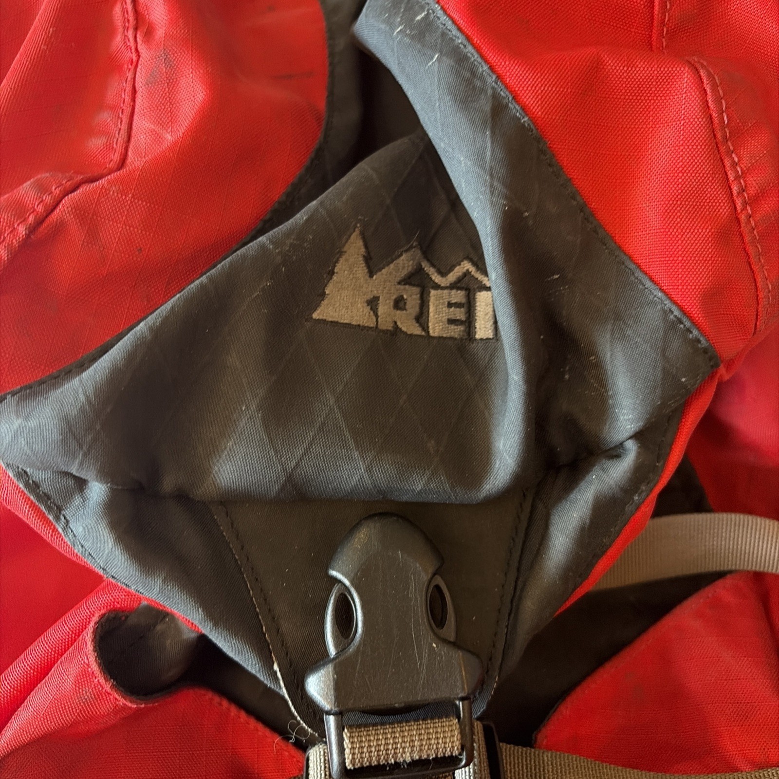 REI Talus 35L Backpacking Pack, Red 2