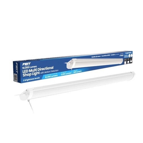 Feit 10000 Lumen Multi-Directional Shop Light w Motion Detection BUY MANY N SAVE gallery