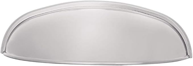 10-pack Cup Pulls Cabinet Hardware Brushed Satin Nickel Pull Bin Drawer Handle gallery