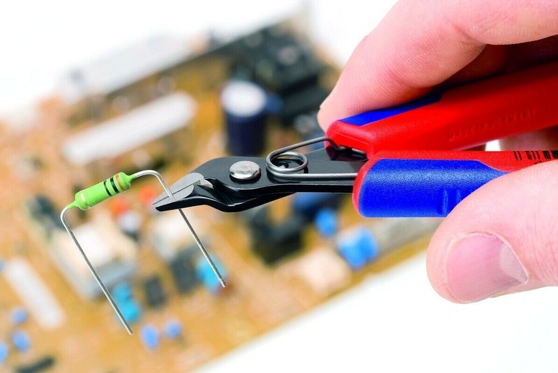 Knipex 5" Electronics Side Cutter Pliers Super Knips Comfort Grips 7861125 NEW gallery