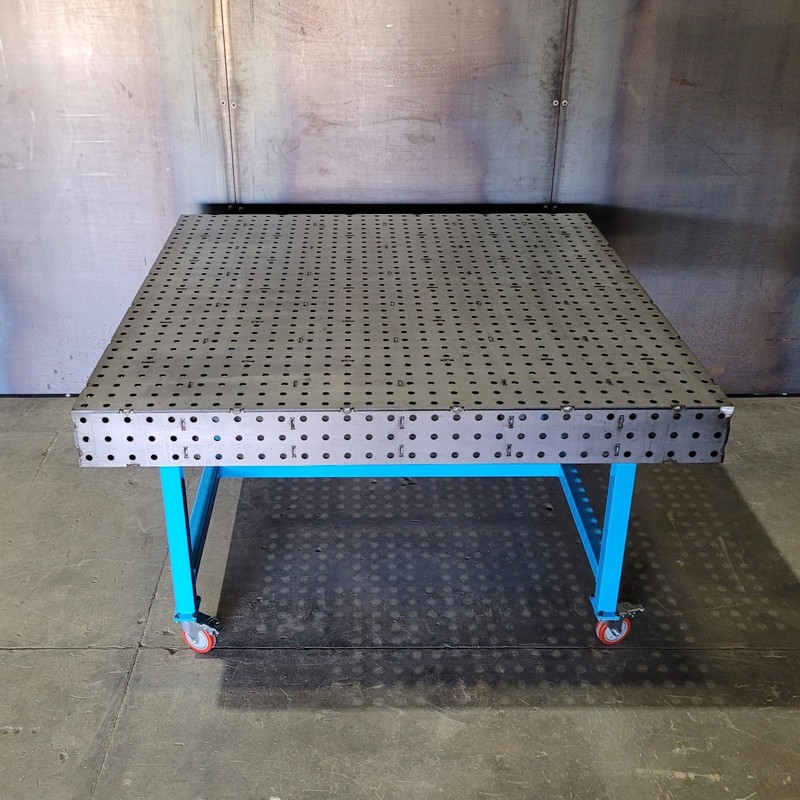 Welding Fabrication Table Fully Assembled or DIY Kit Fixture Laser Cut in USA gallery