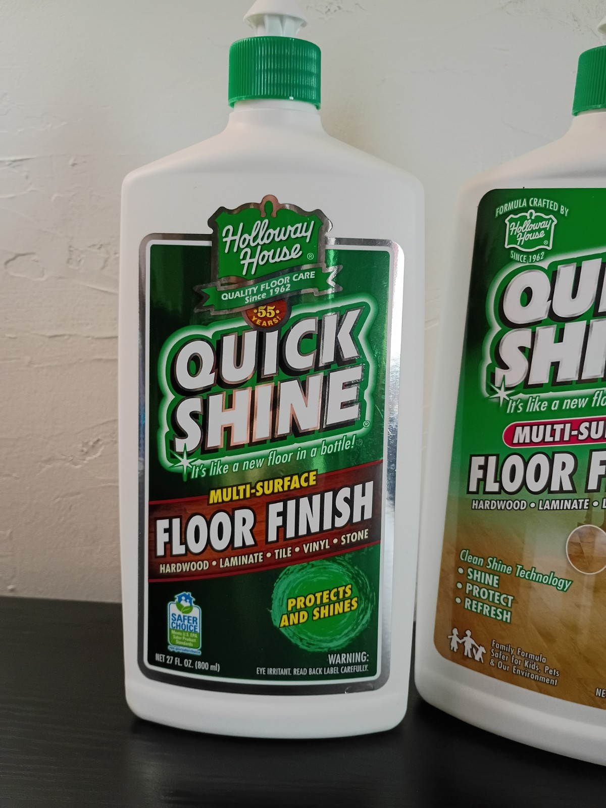 Holloway House Quick Shine Multi-Surface Floor Finish 27FL Oz. Lot of 2 New gallery