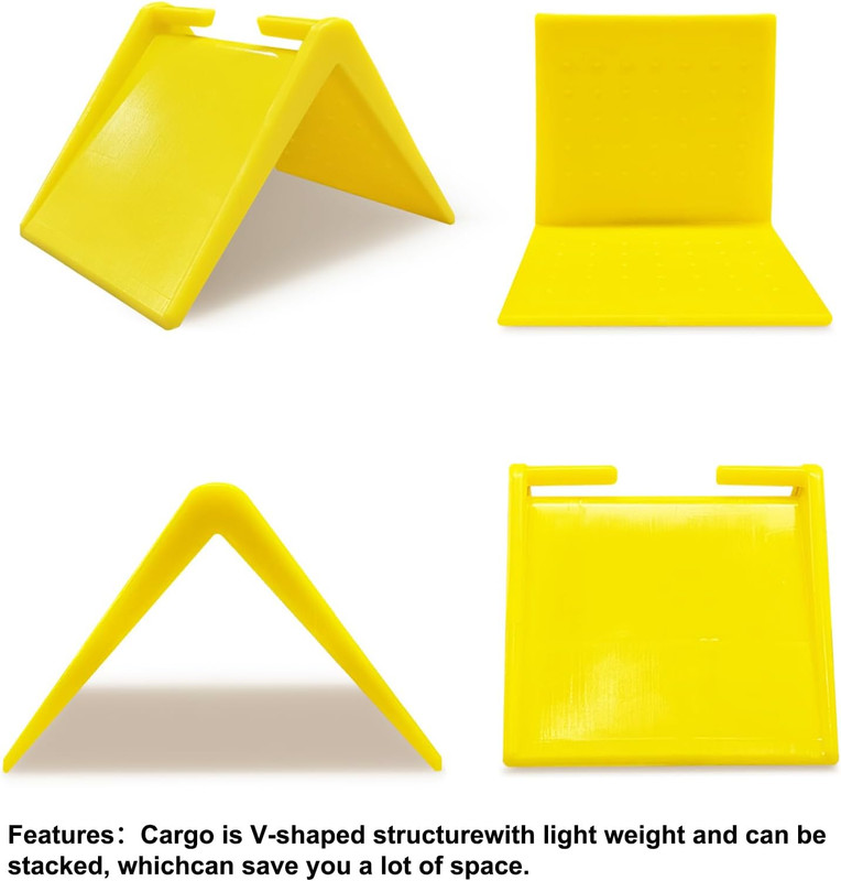 20-Pack 2 X 2" V-Shaped Corner Edge Protectors Heavy Duty Industrial Tie Down gallery