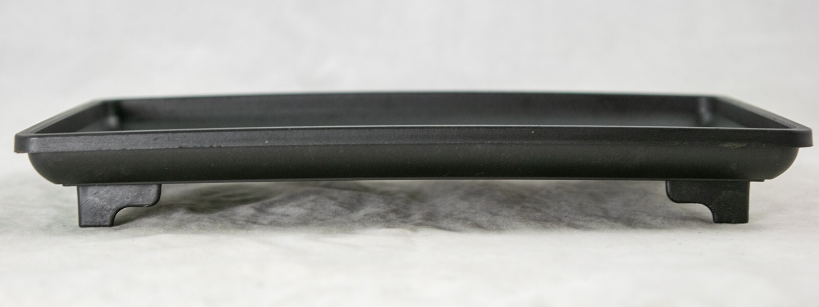 2 Rectangular Black Plastic Humidity/Drip Tray for Bonsai Tree - 9"x 6"x 1" gallery