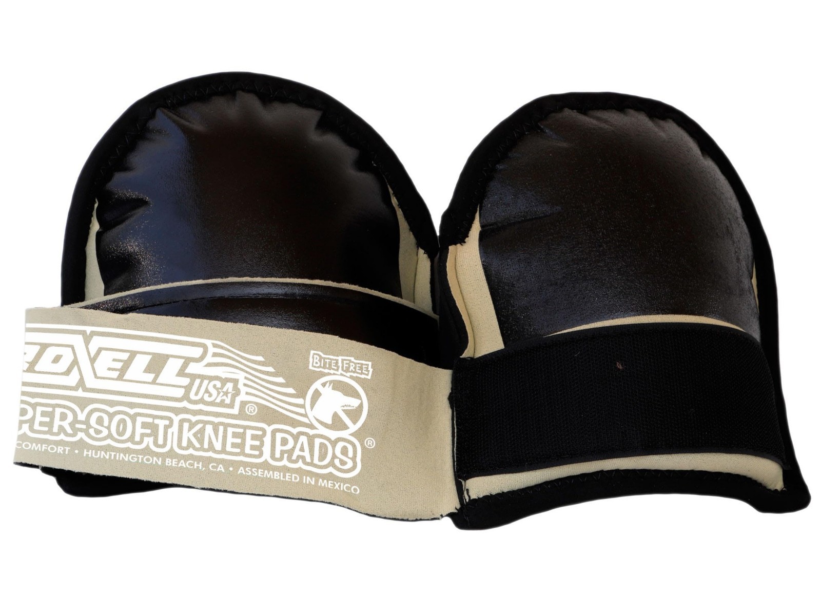Beige Knee Pads - Medium Size, SuperSoft Comfort, Bagged in Pairs for Protection gallery