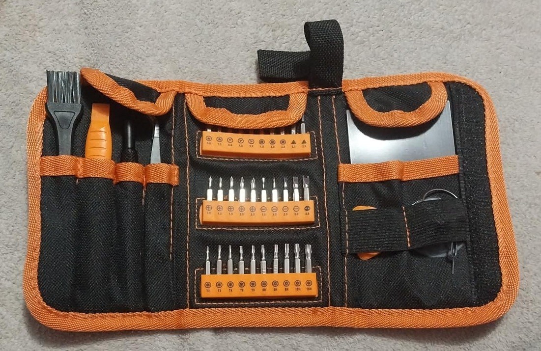 VCELINLK 38-in-1 Mini Precision Screwdriver Set with 30Pcs Torx T6 T8 T9 T15, P5 gallery