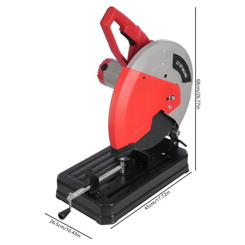 Cutting Machine, 0-45° Adjustable Cutting Saw, Chop Saw Copper Motor gallery