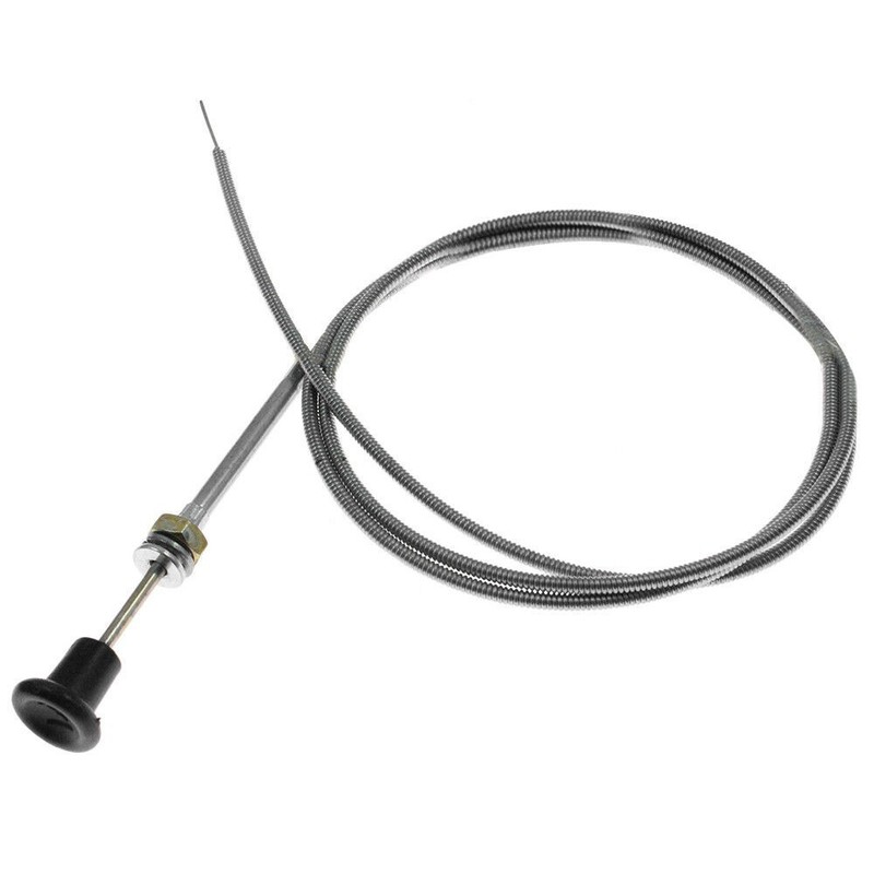 237 Universal Push Pull Choke Cable 63" Inner 60" Conduit 2 3/4" travel gallery