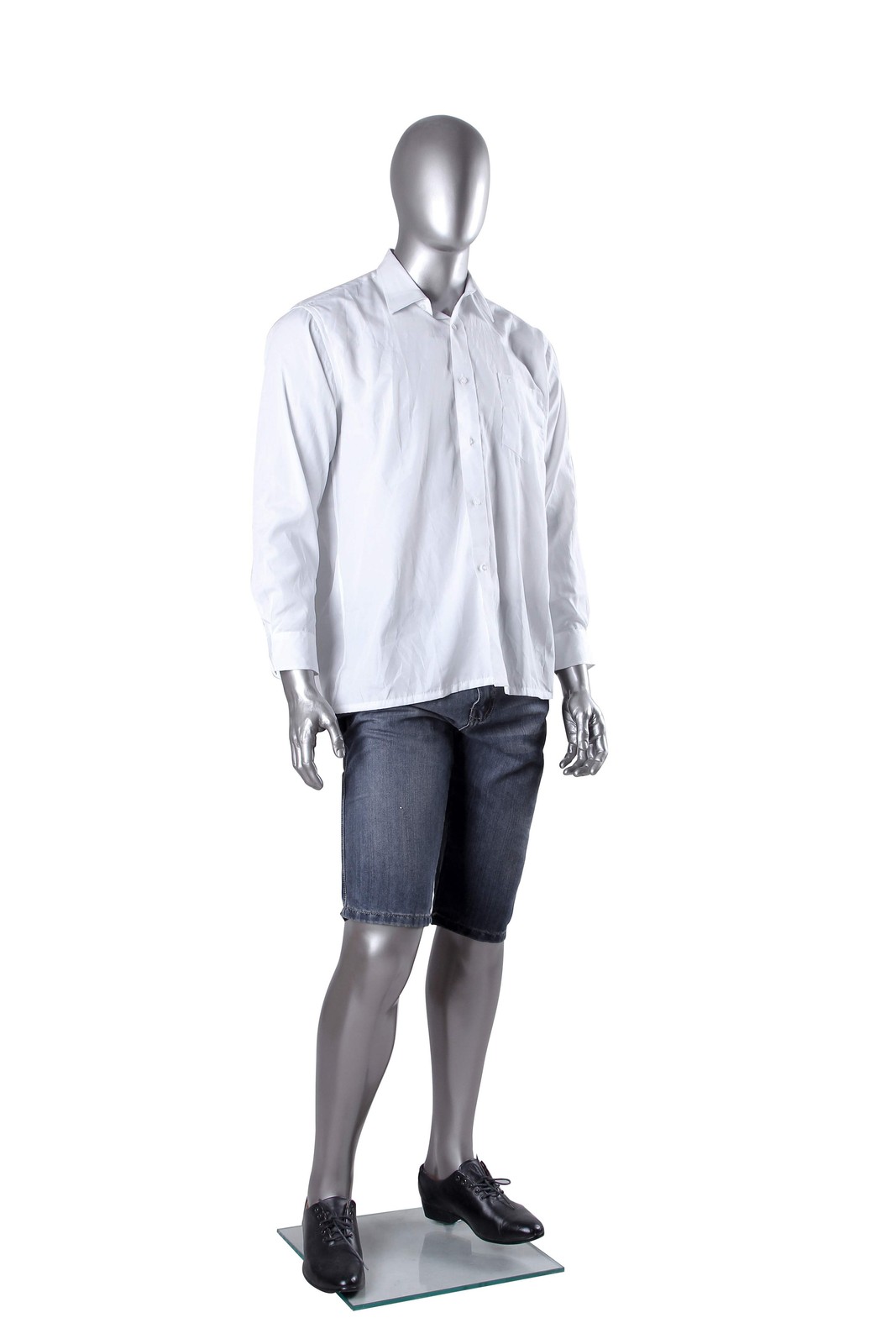 Matte Silver Male Mannequin gallery