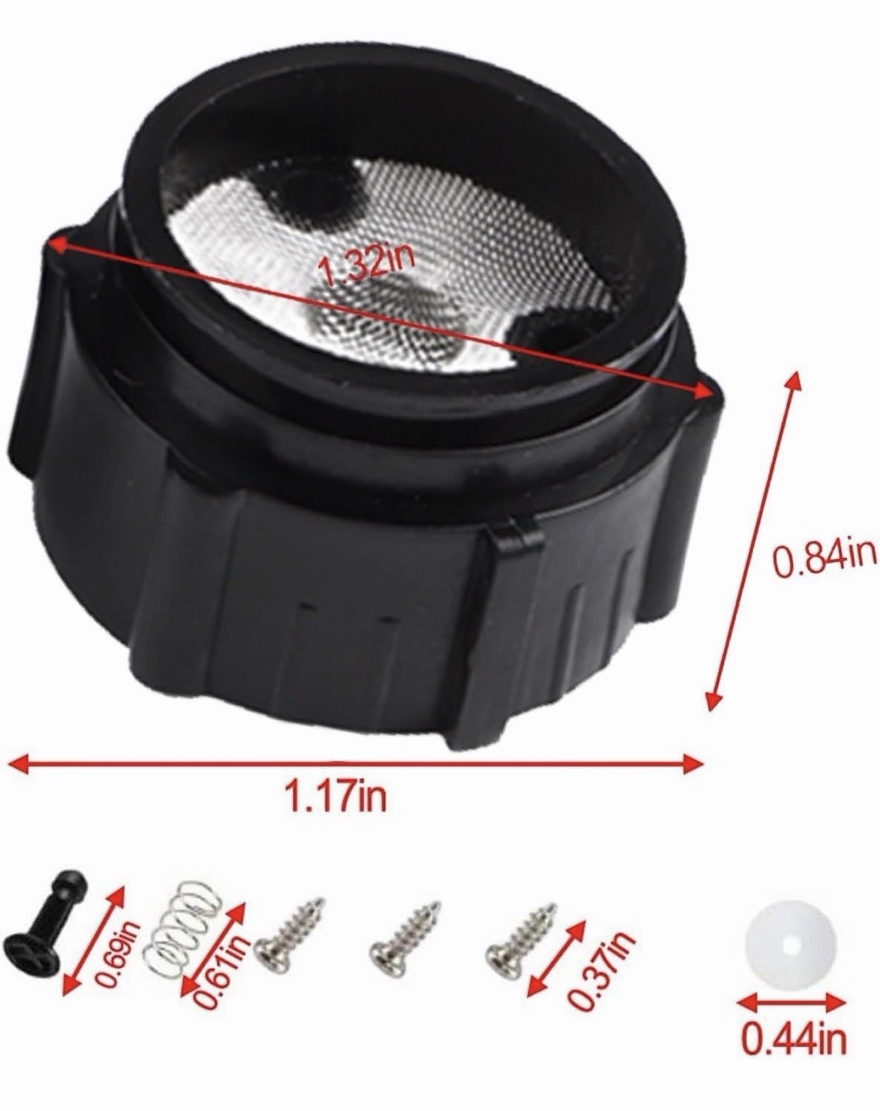Coffee Machine Water Tank Connector Blockage Accessory Screw Kit Water Reservoir gallery