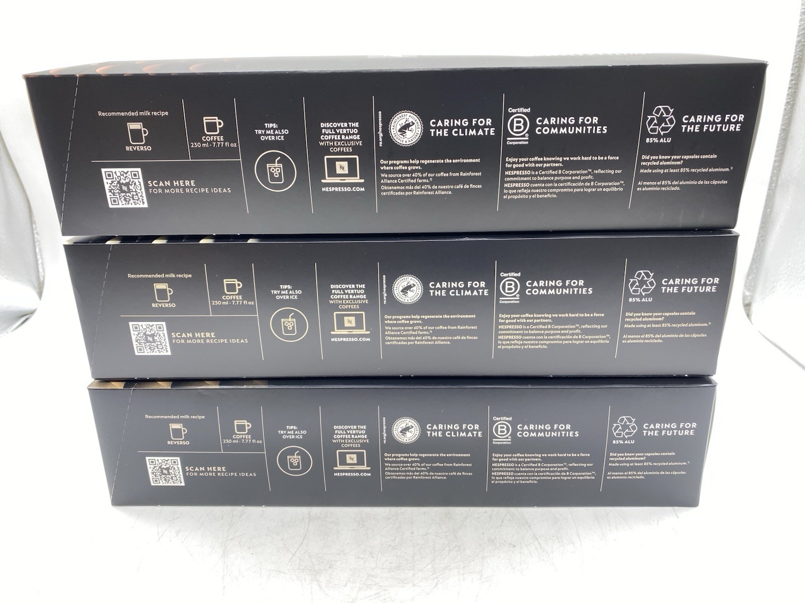 Nespresso VertuoLine, Caramel, Vanilla, Hazelnut Coffee Capsules 30 Count gallery