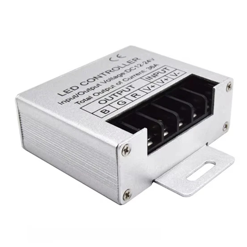 DC 12V-24V 36A Controller + 24Key RGB Remote Controller For 3528 5050 LED Lights gallery