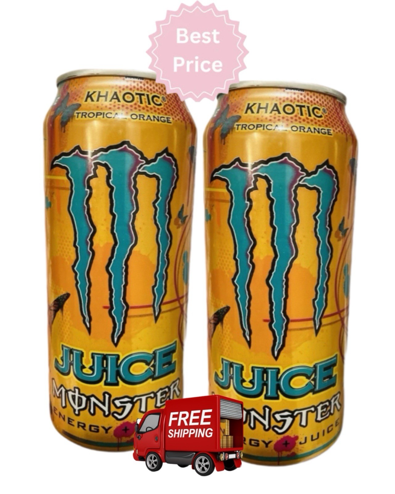 2 Pack Monster Energy Khaotic 12x 473ml Khaotic gallery
