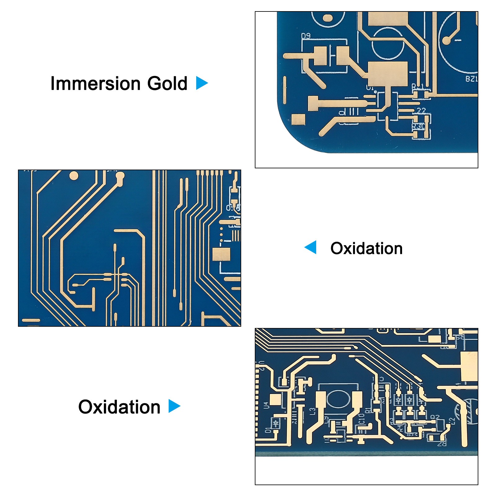 2pcs Coasters, PCB Circuit Board Coasters FR-4 Drink Bar Coasters, Blue gallery