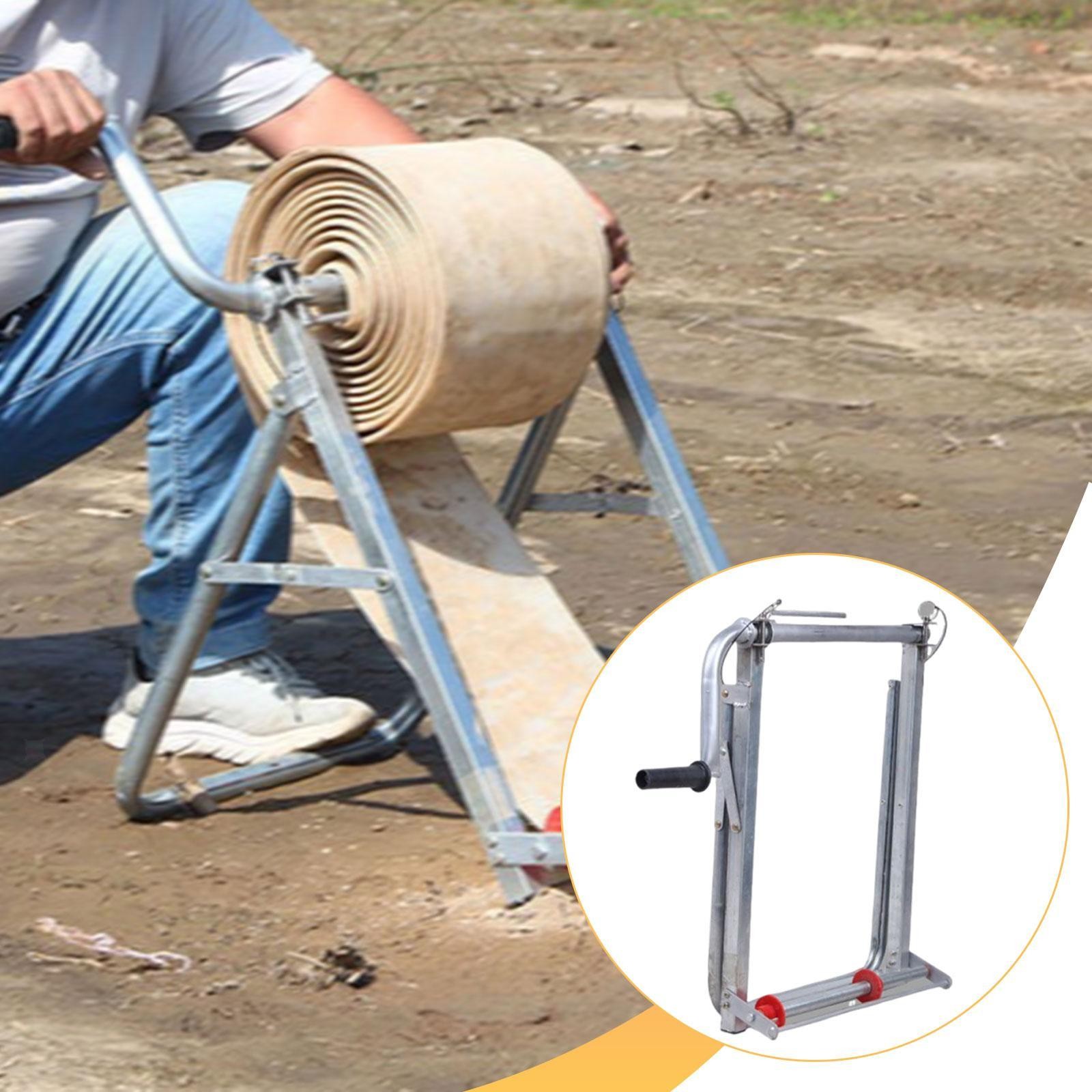 Flat Water Hose Reel Winding Tool Heavy Duty Holds up to 100M Fire Hose gallery