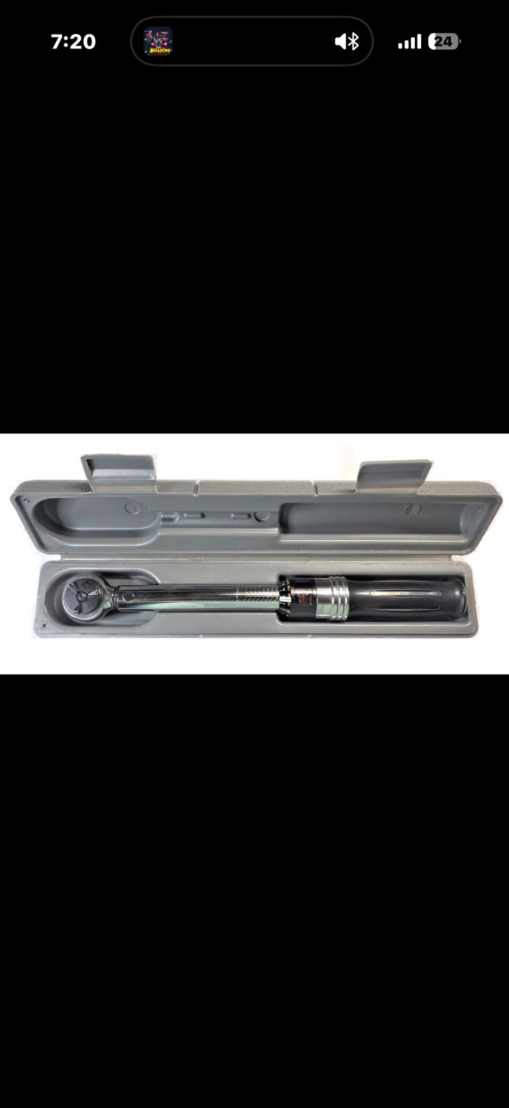 ATD Tools Model 100 3/8" Drive Ratcheting Torque Wrench 25 - 250 Inch Pounds gallery