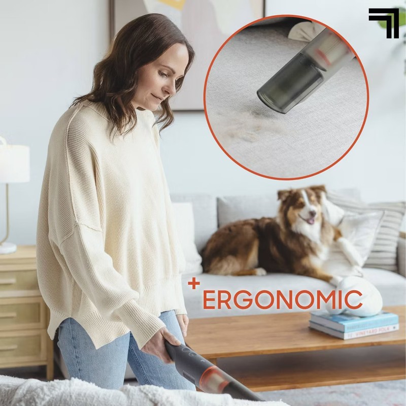 Sharper Image Lightweight Handheld Vacuum with 2-In-1 Upholstery & Crevice gallery