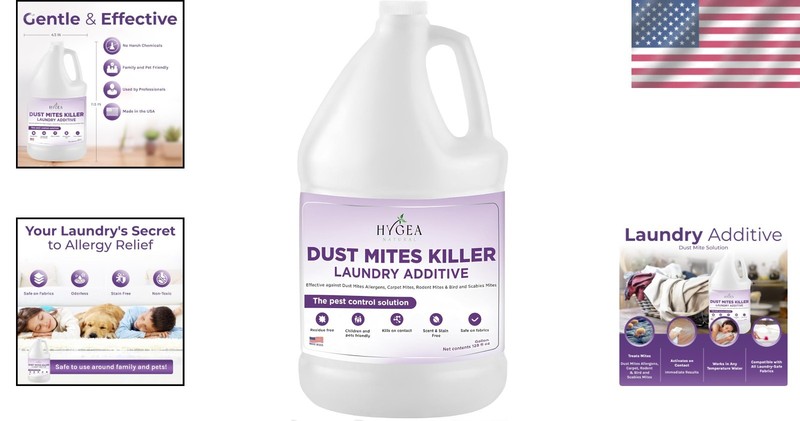 Dust Mite Laundry Additive - Cleaner, Allergen-Free Fabrics gallery