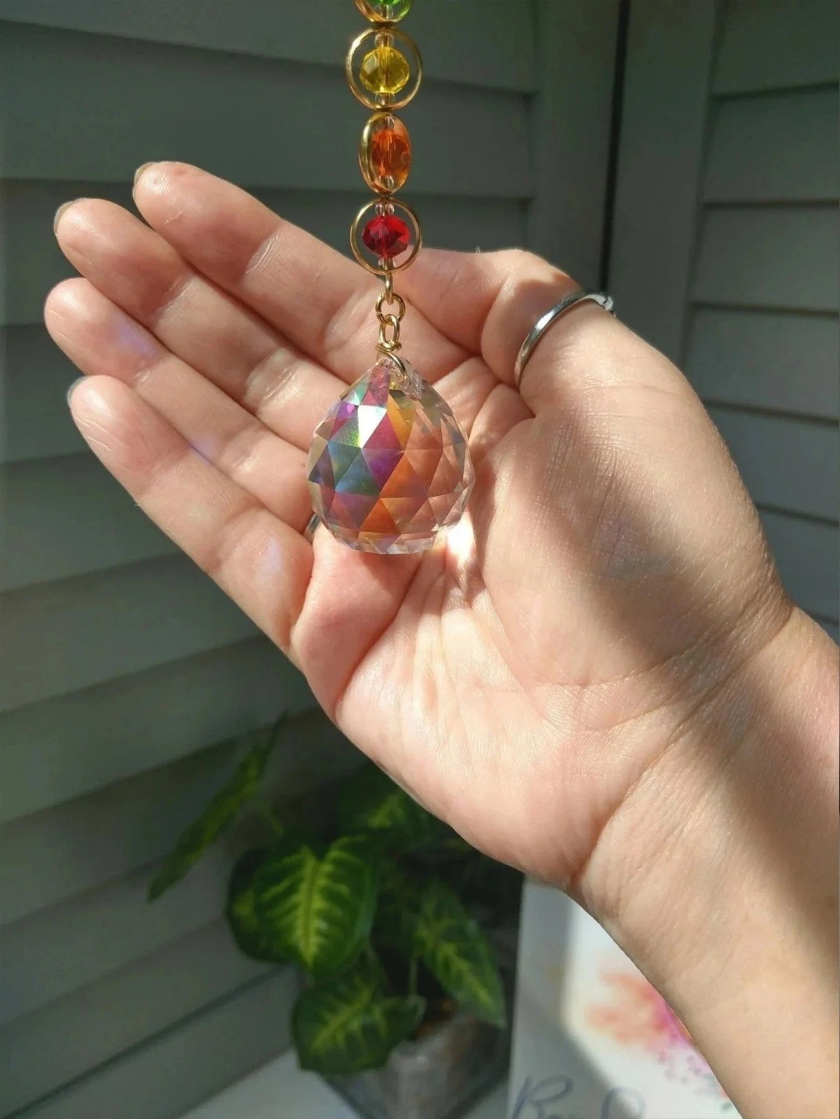 Crystal Suncatcher Prisms Sun Catcher Rainbow Maker Home/Window Hanging Decor gallery