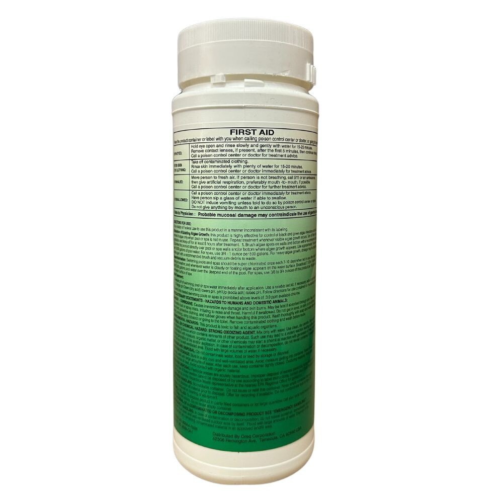 ClearView Black Algae Killer Granular Tri-Chlor 2 lb | CVTC002 gallery