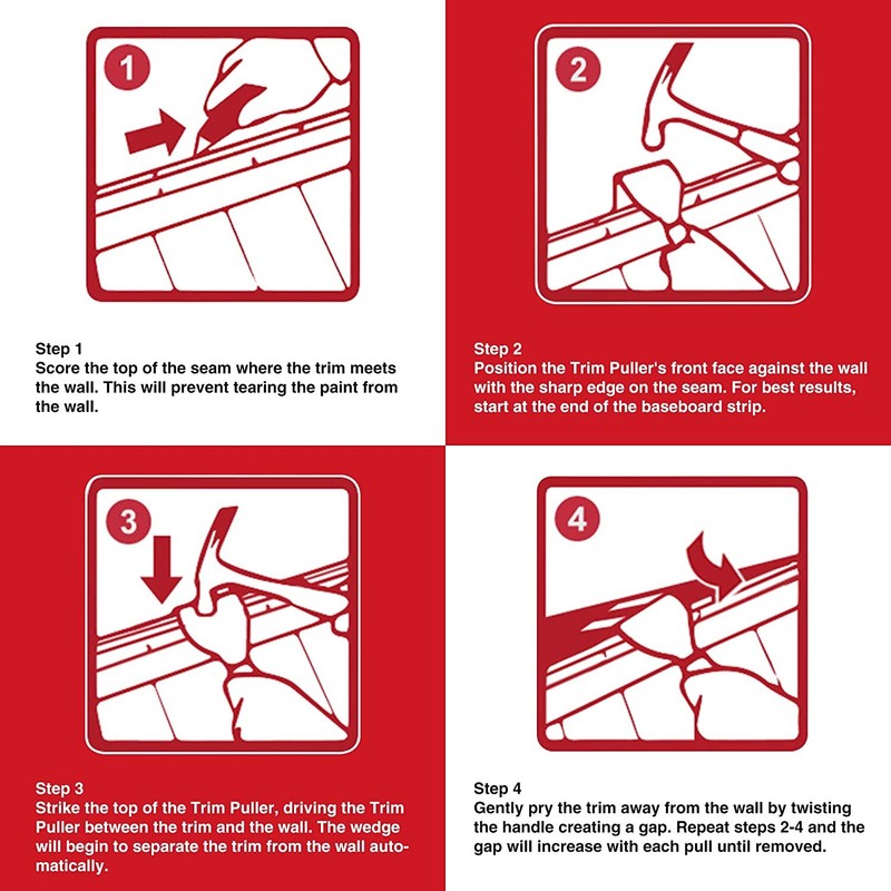 Goldblatt Trim Puller, Removal Multi-Tool for Commercial Work Waterproof NEW gallery