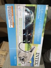 Intex MultiColor LED Above Ground Pool Water Sprayer Accessory – (28089E)