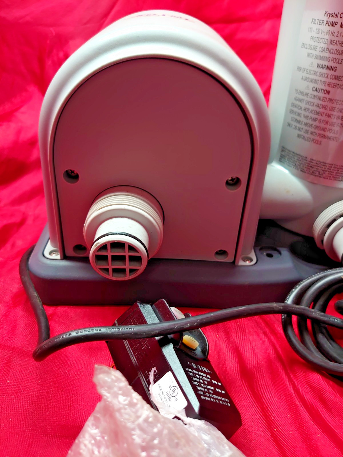Intex 1500 GPH Krystal Clear Filter Pump - MODEL# 635T gallery