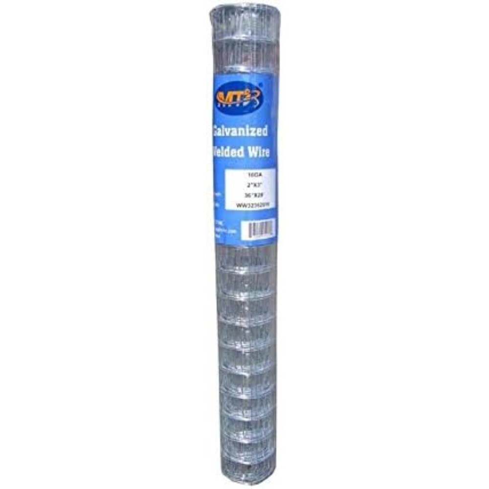36in x 25ft Galvanized Welded Wire Mesh Fence, 3x2 Inch 16GA gallery