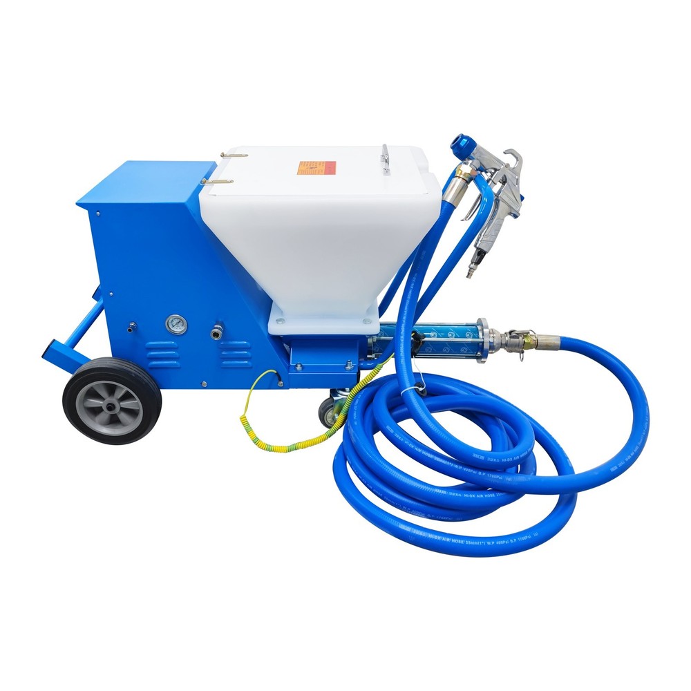 Movable Putty Cement Grouting Spraying Machine Mortar Sprayer 0.6-18L/min 220V