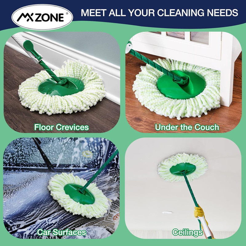 3 Pack Mop Head Replacement for Libman Tornado, Spin Mop Replacement Head ONLY C gallery