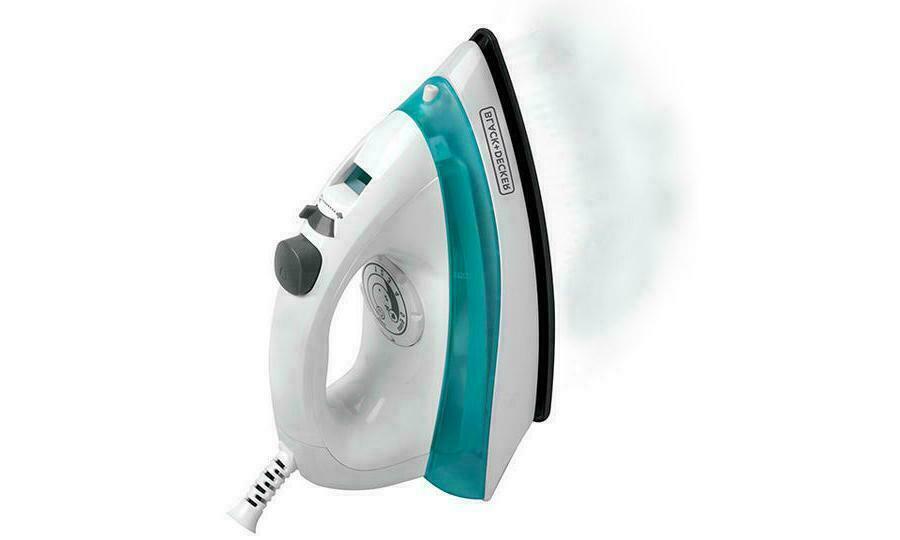 Black and Decker IRBD100 Quick N' Easy Iron Nonstick Soleplate NEW gallery