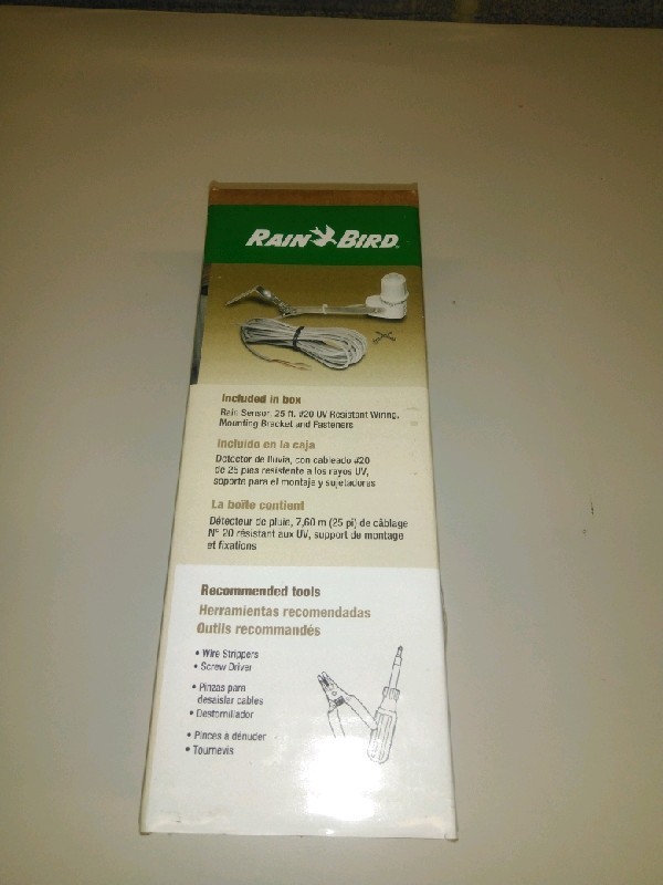 Rain Bird CPRSDBEX Wired Rain Sensor Deck Mount with Mounting Bracket & Wire gallery