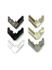 16/pk-7/16×11/16 Solid Screen Frame Corner – White/Beige/Bronze/Black/Grey/Champ