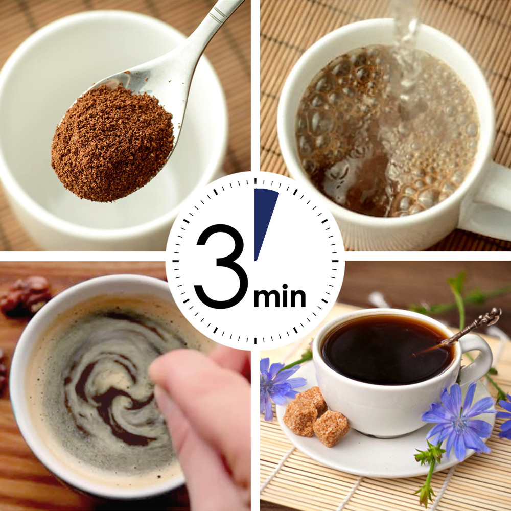 CHICORAYA Coffee Alternative Beverage Blend Chicory Root Powder 14.1oz Dandelion gallery