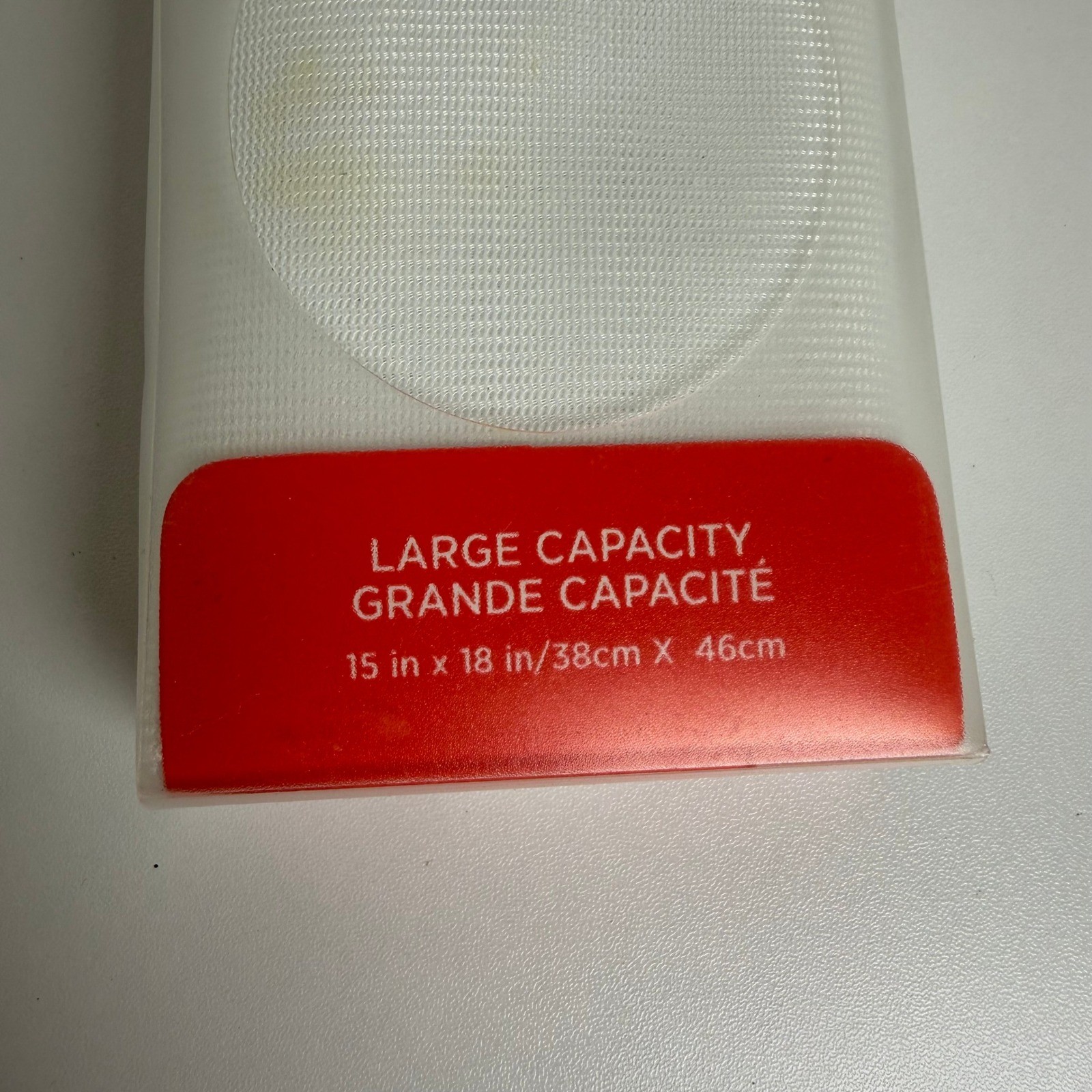 Tide High Performance Wash Bag Large White Mesh Lingerie Protector Bag gallery