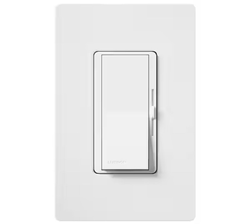 Lutron Diva LED+ Dimmer Switch for Dimmable LED Bulbs (DVCL-153P-WH-2) (2-Pack) gallery