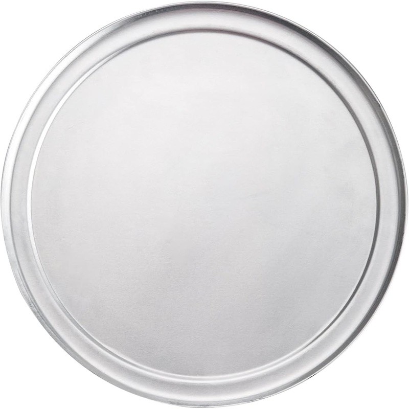 Durable Aluminum Baking Pan Crispy Crusts Commercial Oven Safe Round Tray New gallery