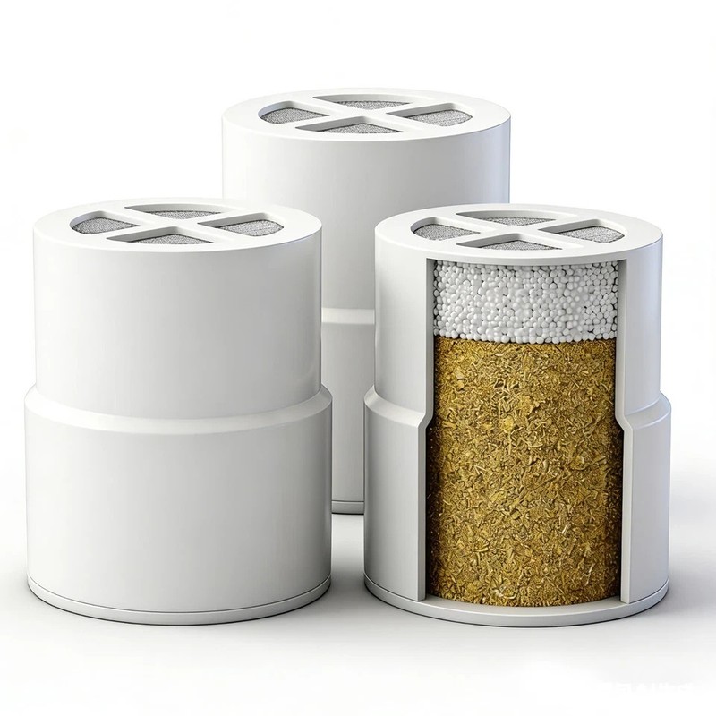 3-Pack Filter Replacement Cartridge for JOLIE Shower Head - Reduces Chlorine gallery