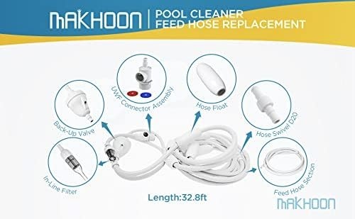 MAKHOON Pool Cleaner Feed Hose Replacement for Polaris 280, 380, 180, 3900 G5 OB gallery