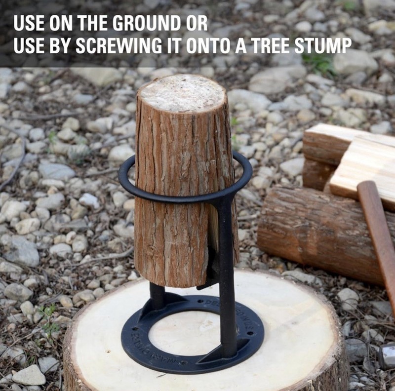Heavy-Duty Portable Log Splitter – Large Size (11 lbs) Manual, Camping, Home gallery