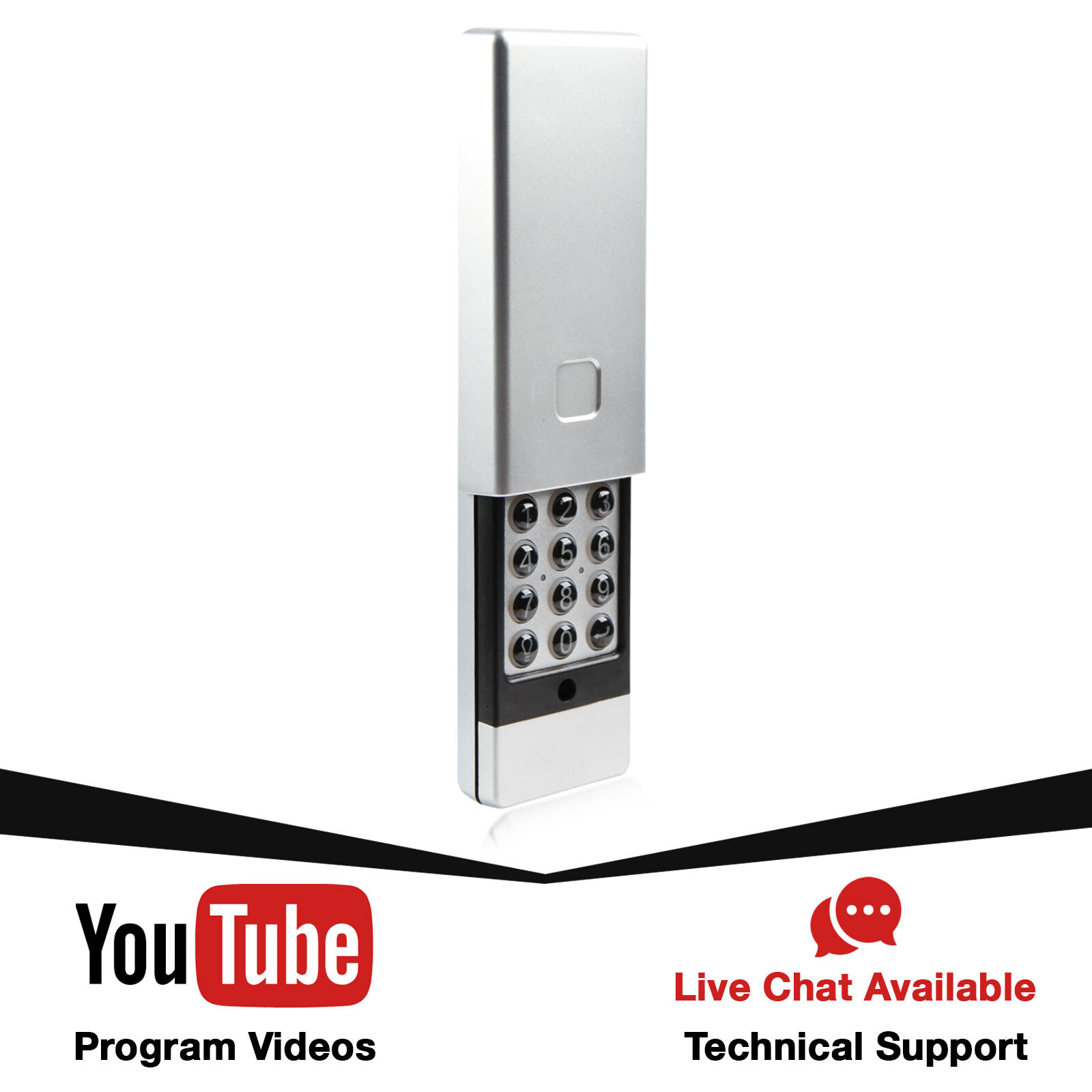 Garage Door Opener Remote Keypad Keyless Entry for Marantec M13-631 104053 gallery