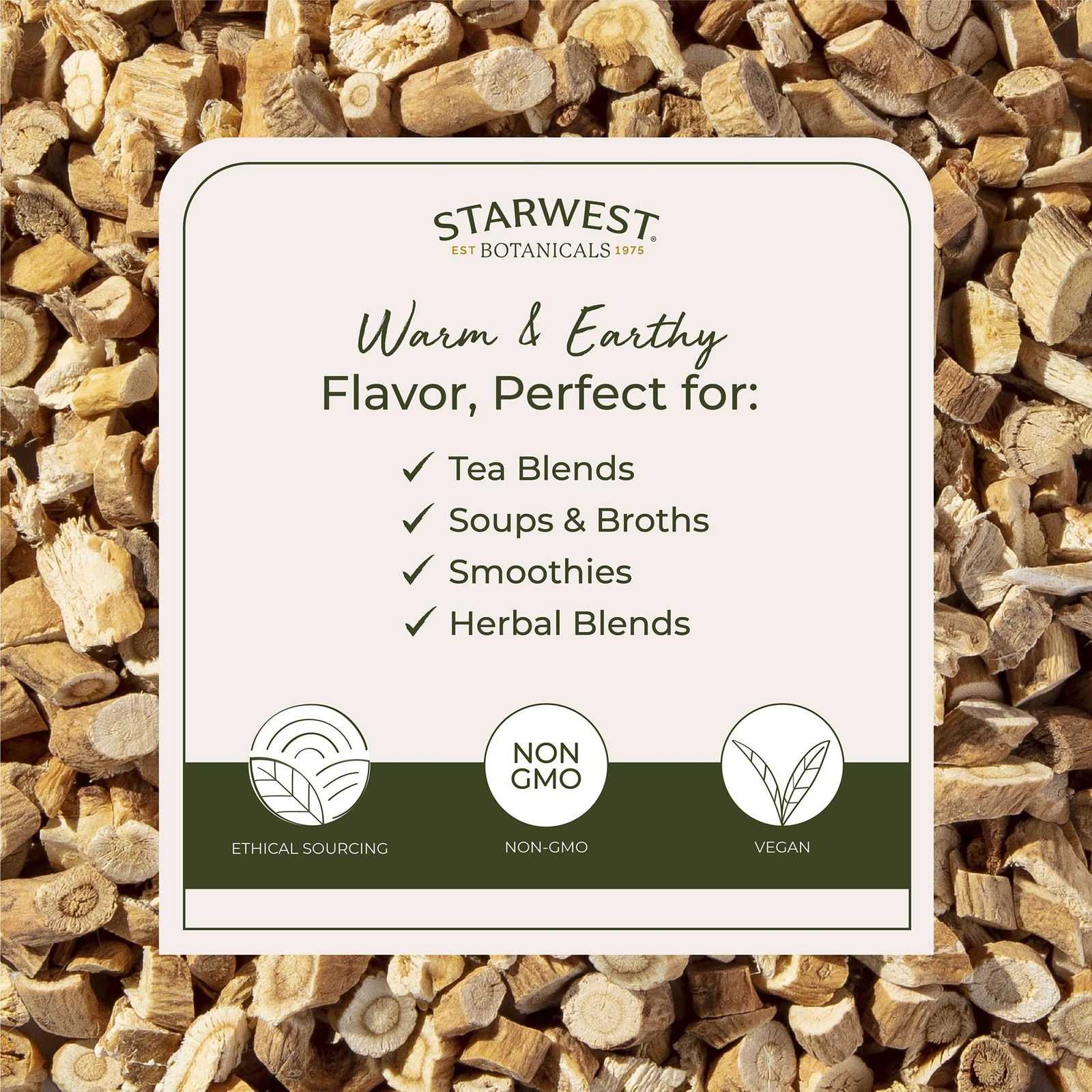 Starwest Botanicals Organic Astragalus Root - 16 Ounce (Pack of 1), No Color gallery